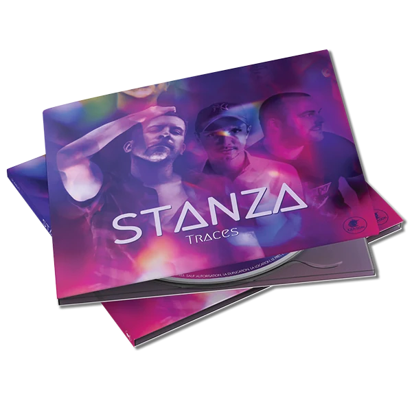 CD de Traces album du groupe Stanza disponible dans la boutique du groupe
