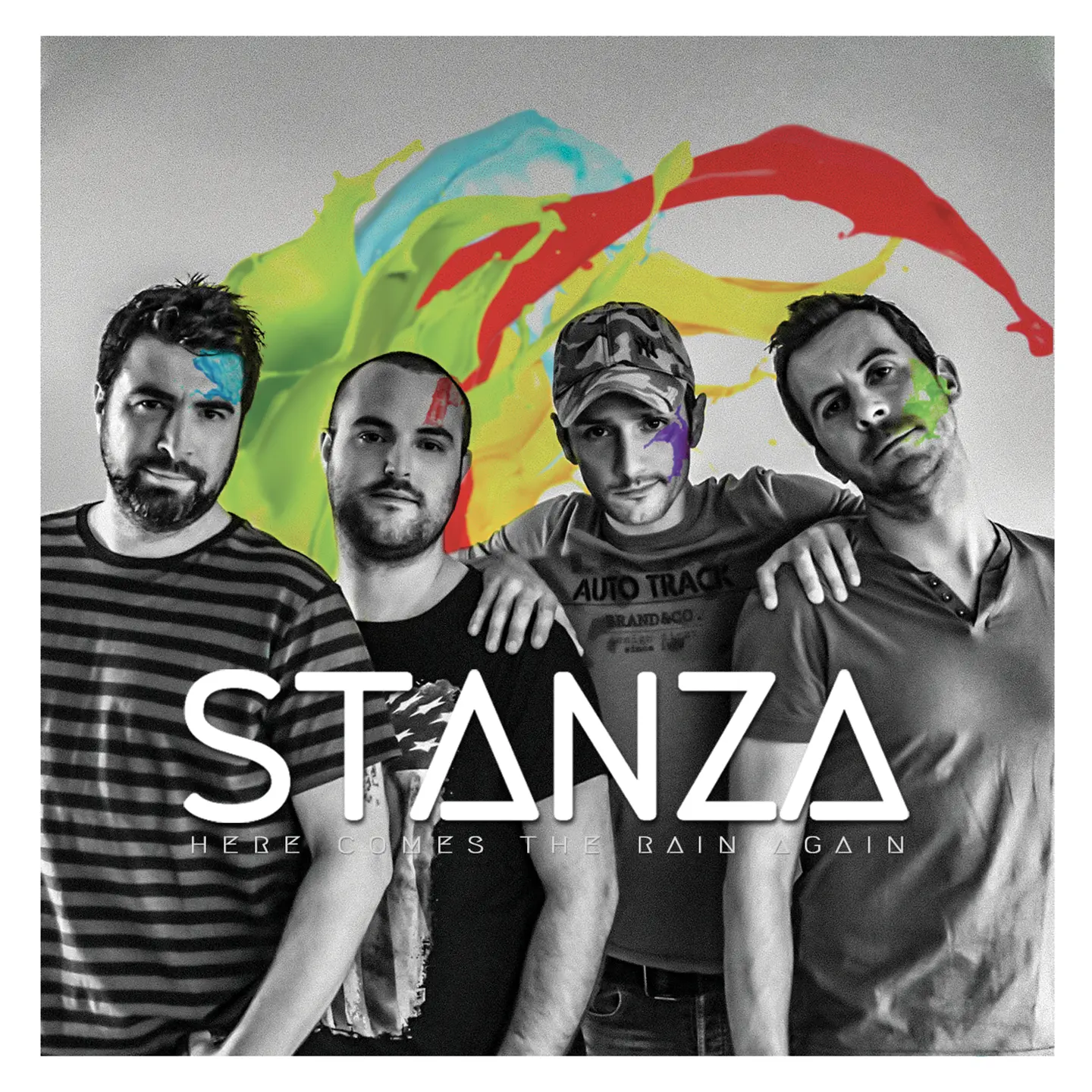 Stanza - chanson here comes the rain again